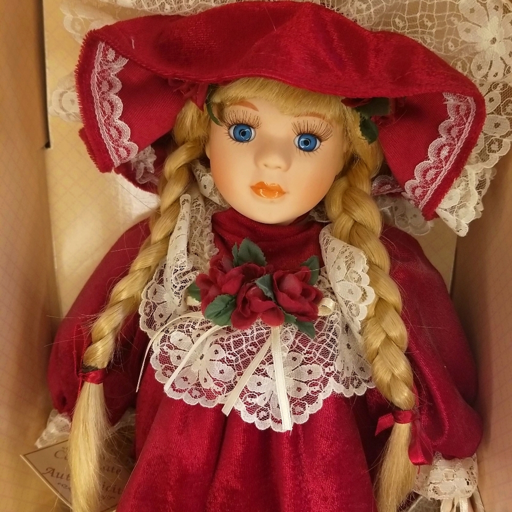 Soft Expressions Porcelain Doll 17 inches